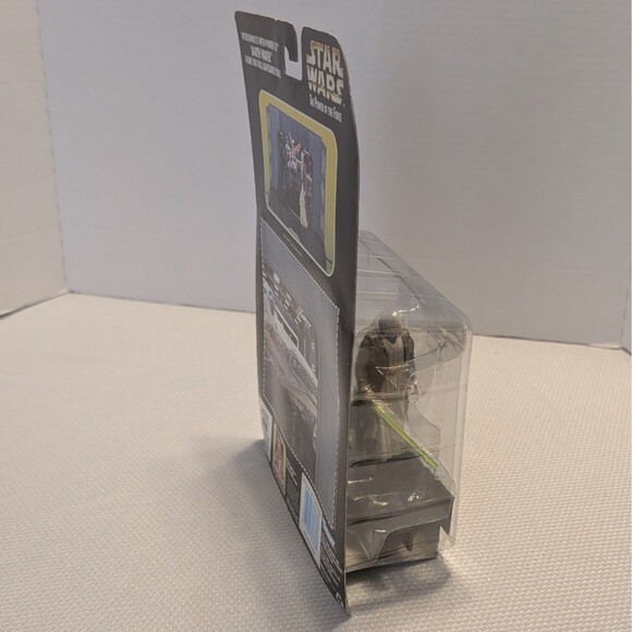 Kenner Star Wars Power of the Force Electronic Power F/X Darth Vader Kenobi New - Picture 10 of 12